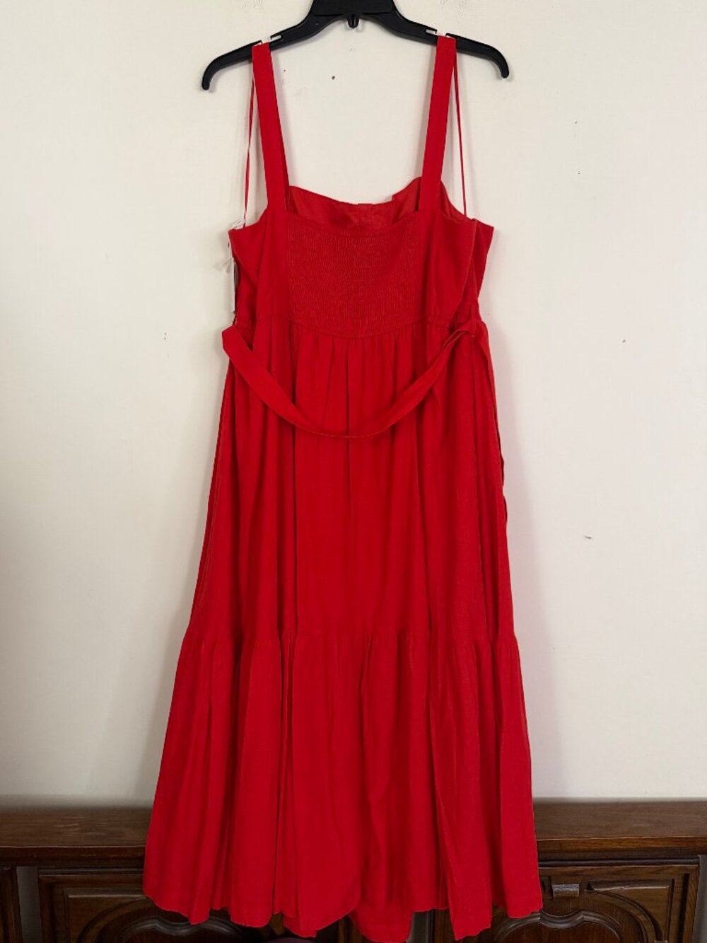 Lauren Conrad Linen Tiered Midi Sundress 2X - Picture 7 of 12